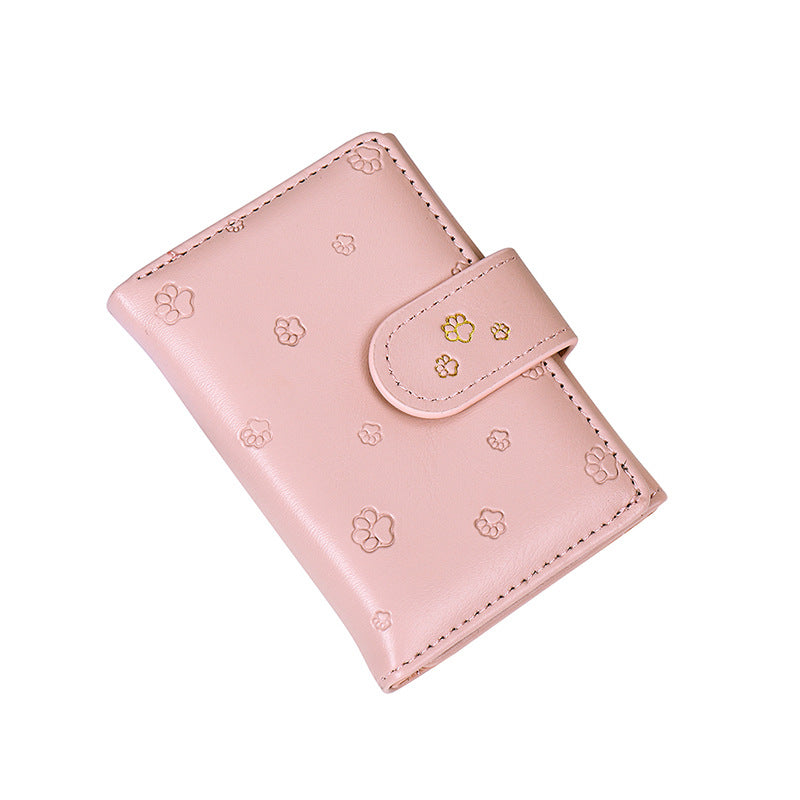 Women's Korean Short Solid Color Simple Ladies Wallets