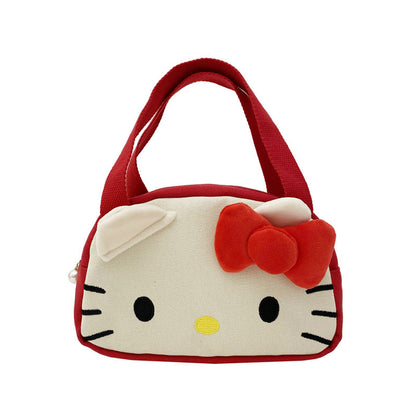 Canvas Cute Female Cartoon Portable Prize Handbags