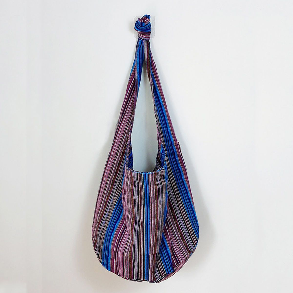 Ethnic Style Striped Totem Strap Hobo Phone Bags