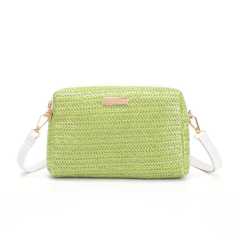 Women's Niche Woven Fashion Straw Beach Crossbody Bags