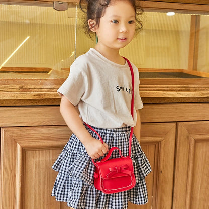 Children's Korean Style Fashion Mini Bow Personalized Children's Shoulder Bags