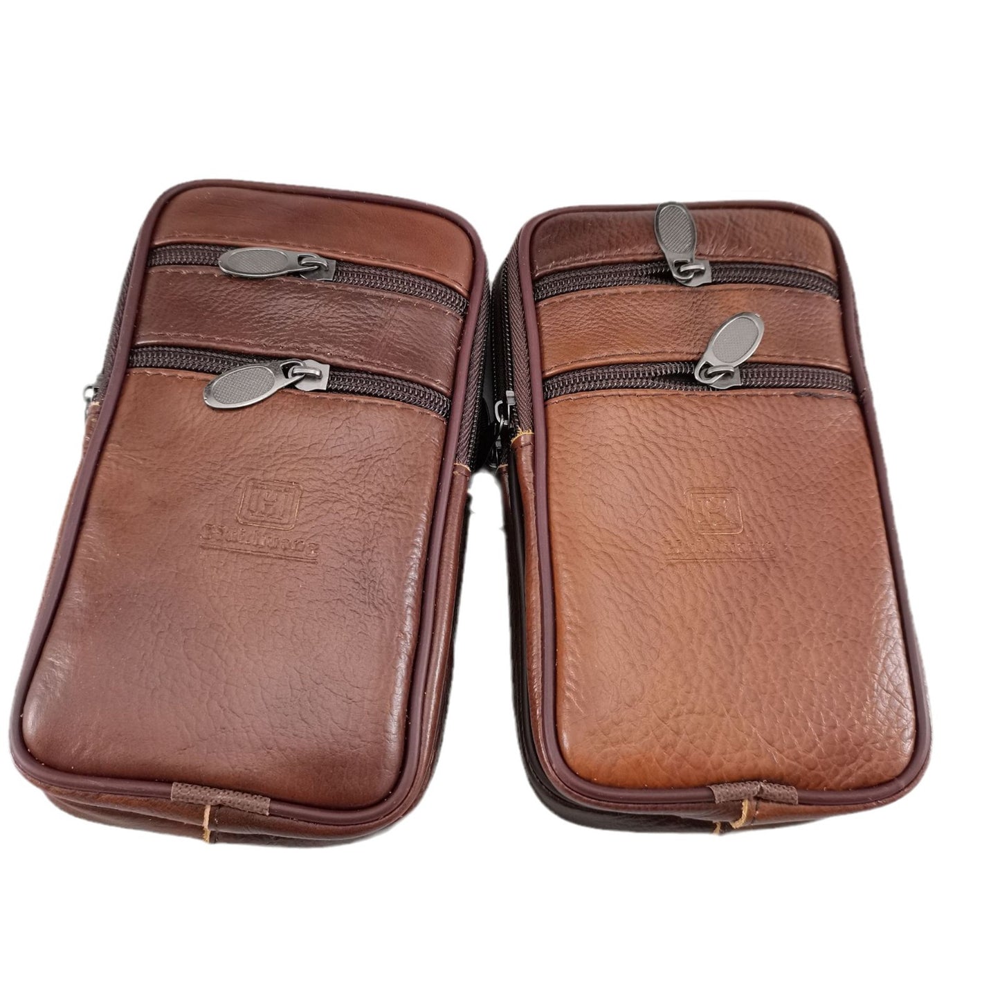 Men's Cattle Leather Mobile Smart Sundry Bags