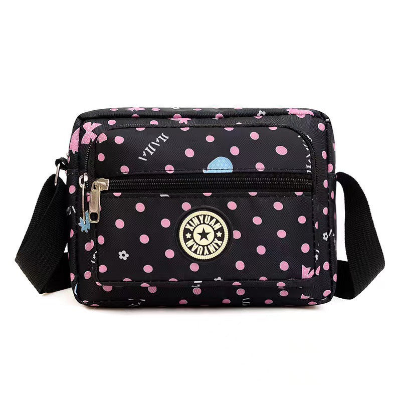 Women's Style Oxford Flower Cloth Stall Running Crossbody Bags