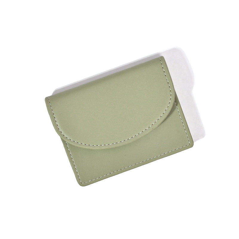 Women's Korean Style Solid Color Simple Ladies Wallets