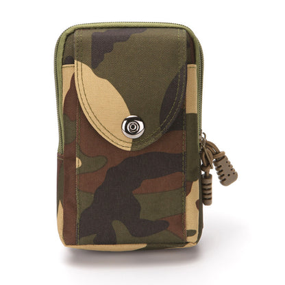 Men's Mobile Solid Color Vertical Guard Portable Bags