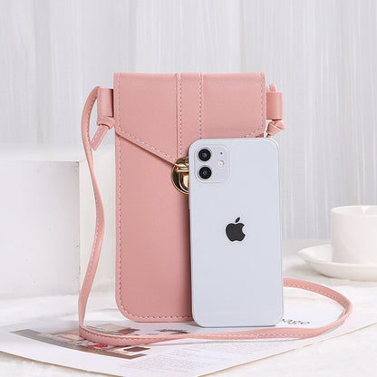 Women's Thin Fashion Mobile Touch Screen Female Phone Bags