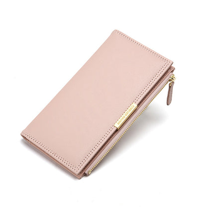 Women's Beautiful Korean Simple Clutch Long Ladies Wallets