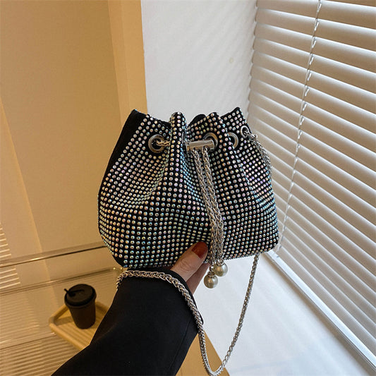 Women's Spring Korean Style Light Diamond Crossbody Bags