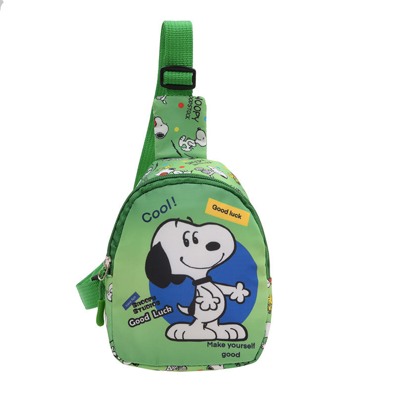 Children's Autumn Korean Cartoon Cute Little Boy Children's Shoulder Bags