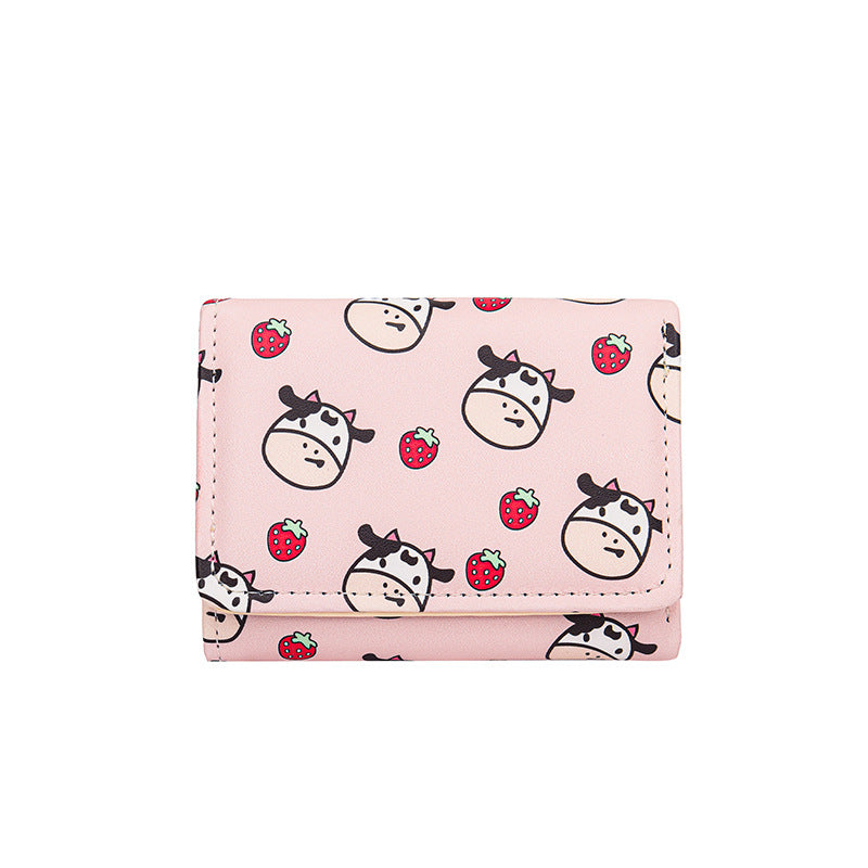 Short Female Design Thin Cute Change Ladies Wallets