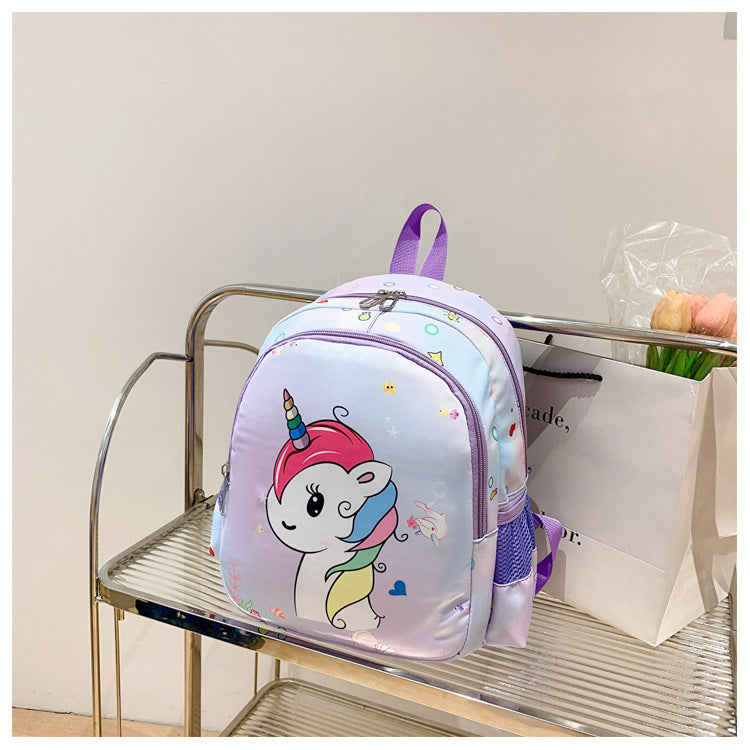 Sacs d'école pour garçons et filles, adorables et charmants, avec motif licorne et dessin animé