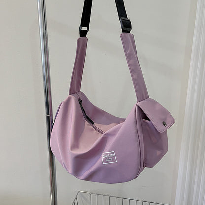 Sacs de voyage de grande capacité en nylon pour le rangement du fitness et de la mode féminine