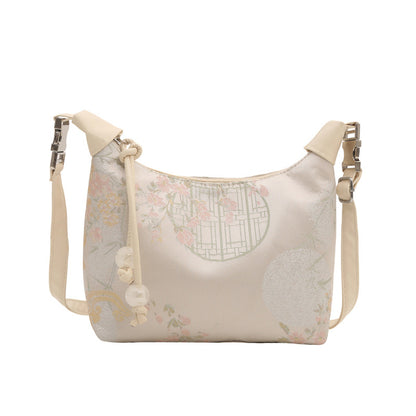 Women's Chinese Style Summer Versatile National Jacquard Shoulder Bags