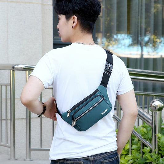 Women's & Men's & Waterproof Hard-wearing Multifunctional Mobile Men's Waist Packs