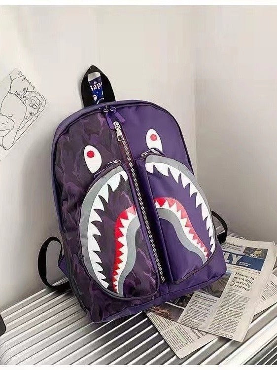 Sacs à dos tendance personnalisés Iti Fashion pour femmes, hommes et requins