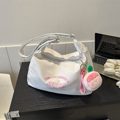 Capacité Mori Leisure Sacs à bandoulière polyvalents pour collèges Dumpling