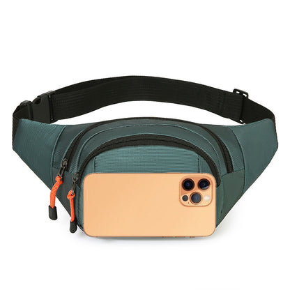 Women's & Men's & Site Work Portable Cell Multifunctional Large Men's Waist Packs