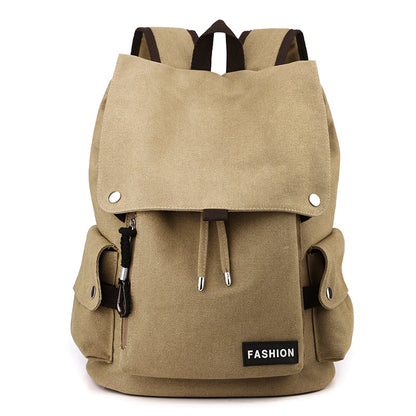 Autumn Retro Trendy Simple Large Capacity Backpacks