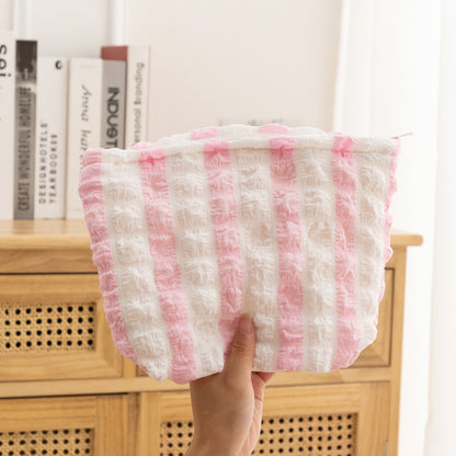 Bubble Cloud Portable Large Capacity Canvas Cosmetic Bags