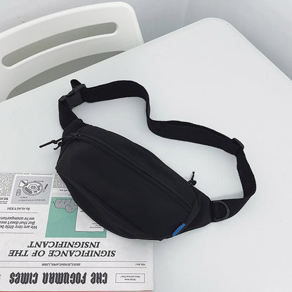 Solid Color Style Couple Daily Matching Men's Waist Packs