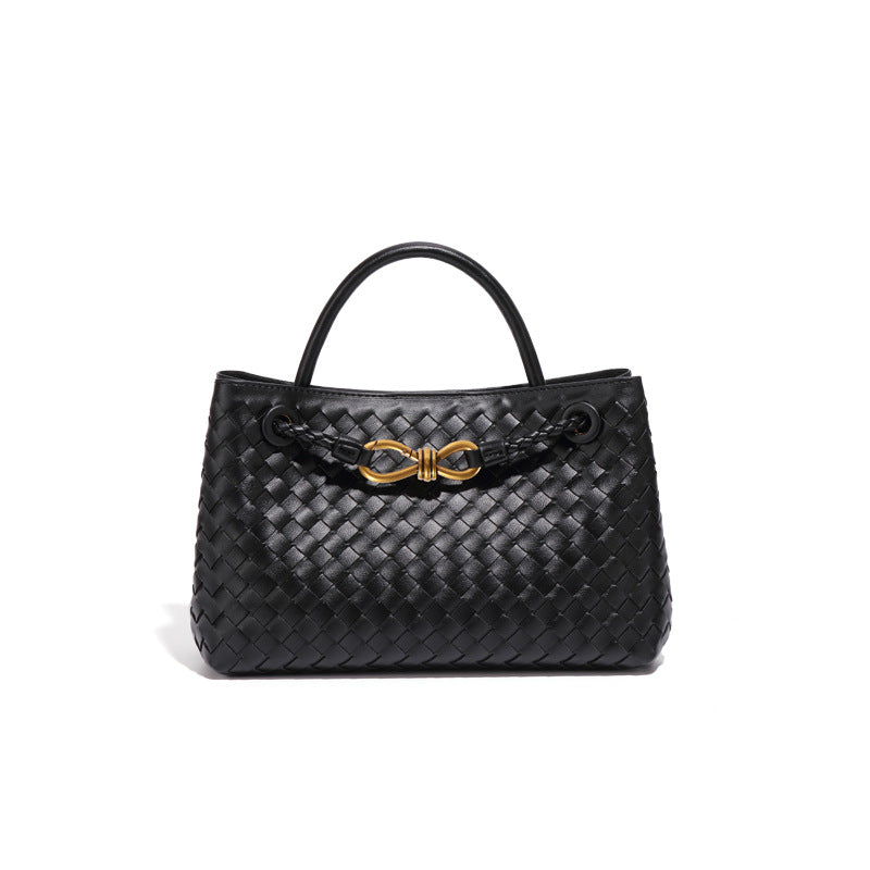 Women's Stylish Good Texture Woven Niche Large Capacity Bags