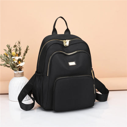 Women's Summer Fashion Nylon Oxford Cloth Large Backpacks