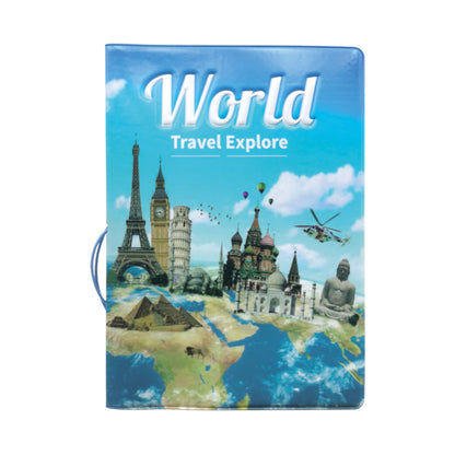 Le porte-cartes exquis pour passeport World Landmark