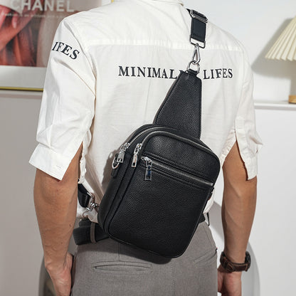 Sacs messagers de loisirs de grande capacité pour hommes de style coréen à la mode