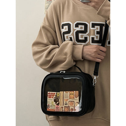 Square Design Small Food Intake Cartoon Daily Mobile Crossbody Bags