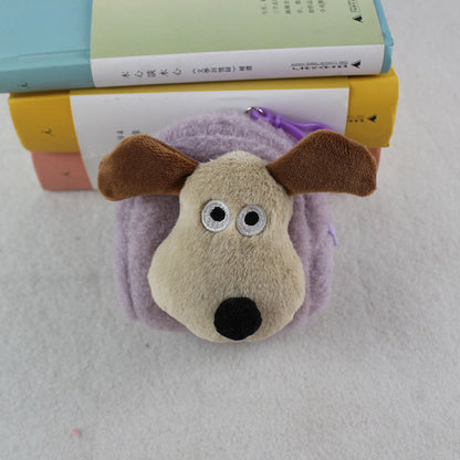 Cute Wallace Puppy Charm Doll Plush Children's Coin Purse