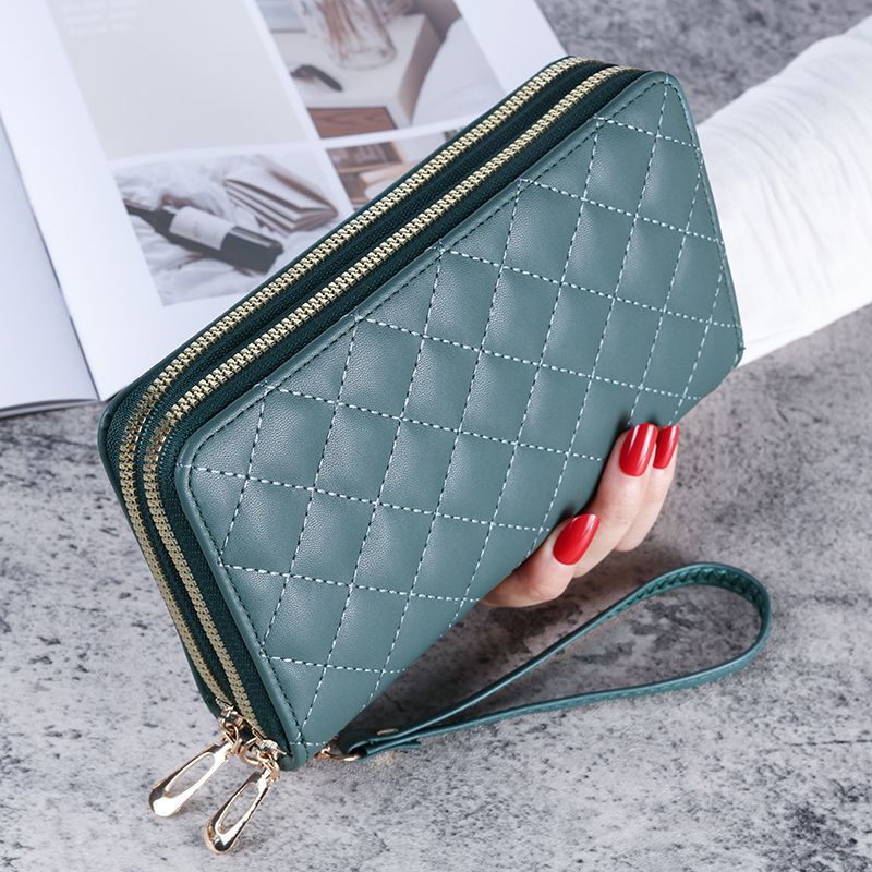 Women's Clutch Fashion Large Capacity Soft Leather Ladies Wallets