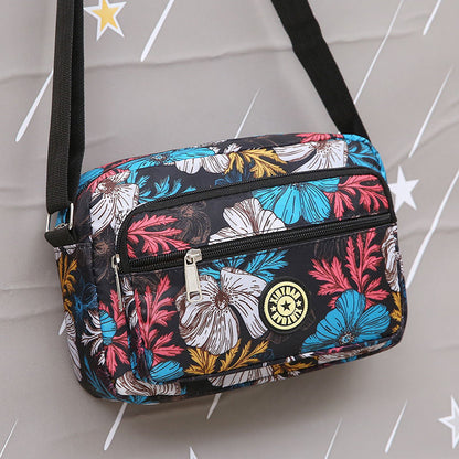 Women's Oxford Cloth Mother Flower Canvas Stall Bags