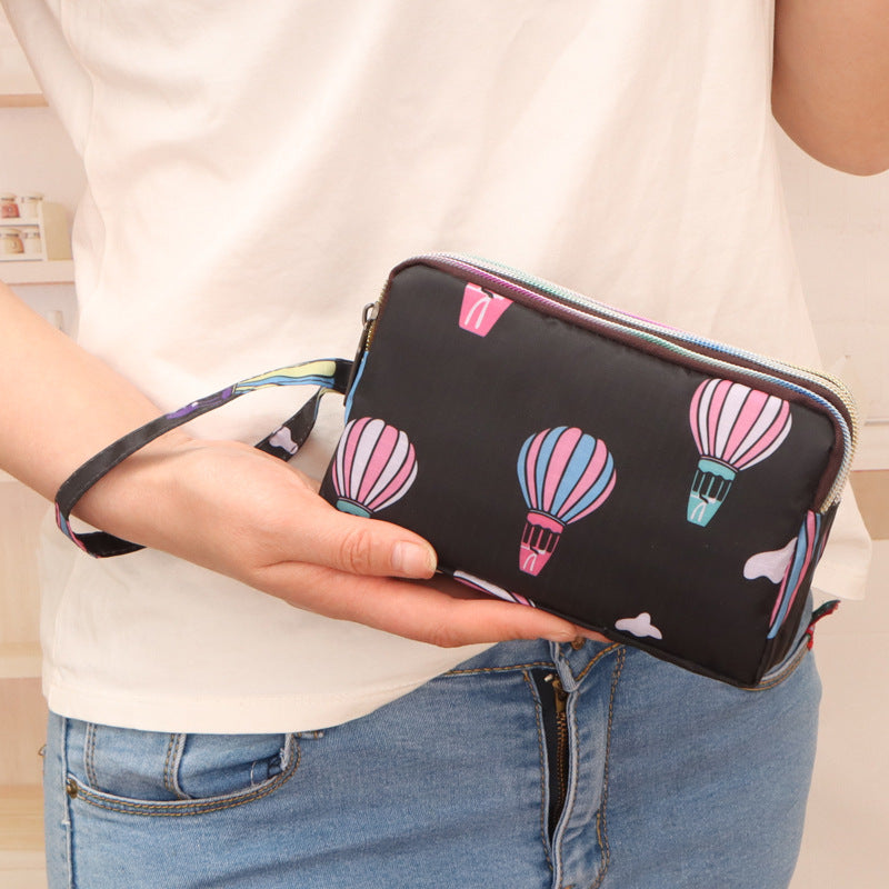 Women's Versatile Graceful Long Clutch Fabric Ladies Wallets