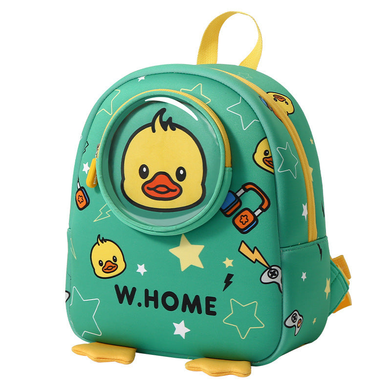 Petits sacs d'école de maternelle légers et mignons pour enfants Little Worm Boy