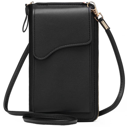 Sacs pour téléphone portable longs de grande capacité de style coréen pour femmes