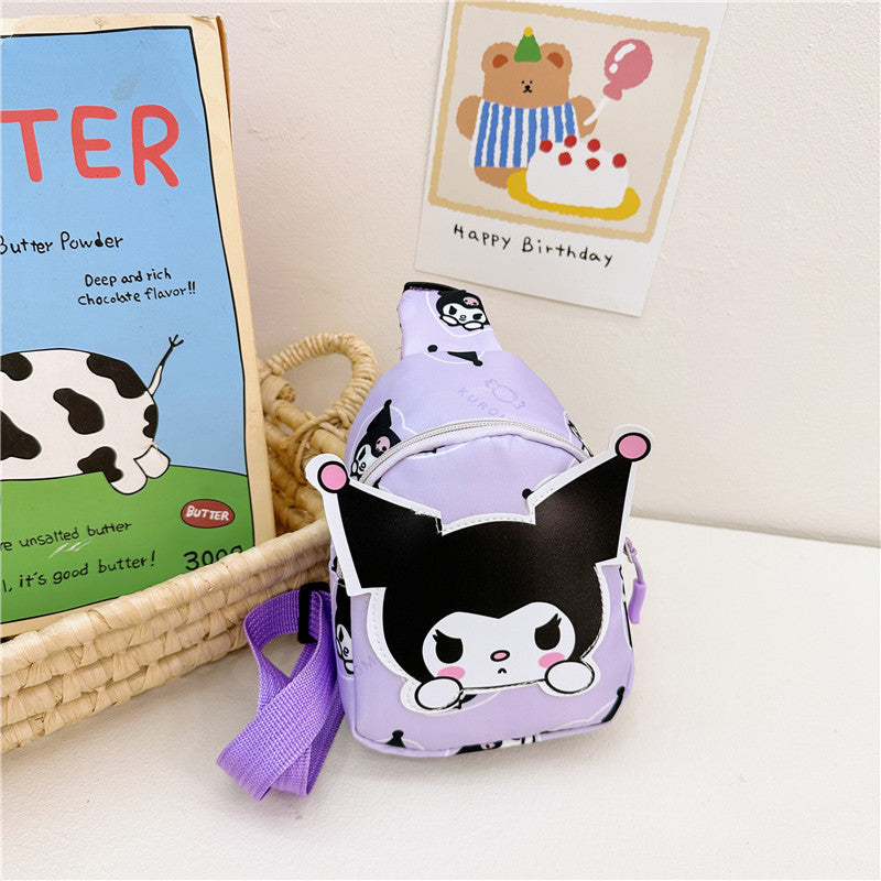 Children's Cartoon Cute Fashion Snacks Anime Single Children's Shoulder Bags