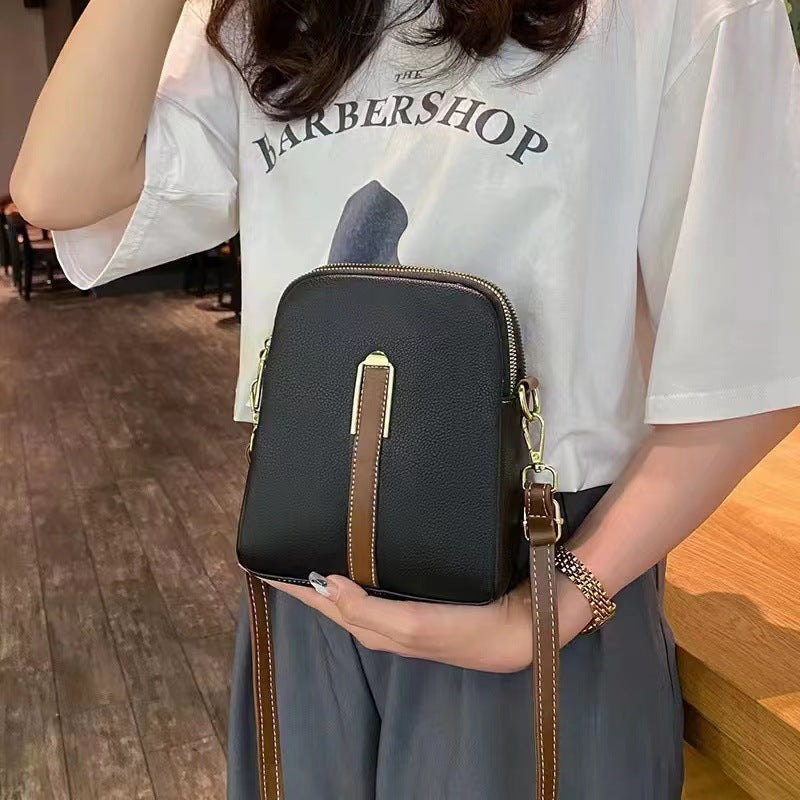 Women's Mobile Summer Mini Fashion Vertical Soft Phone Bags