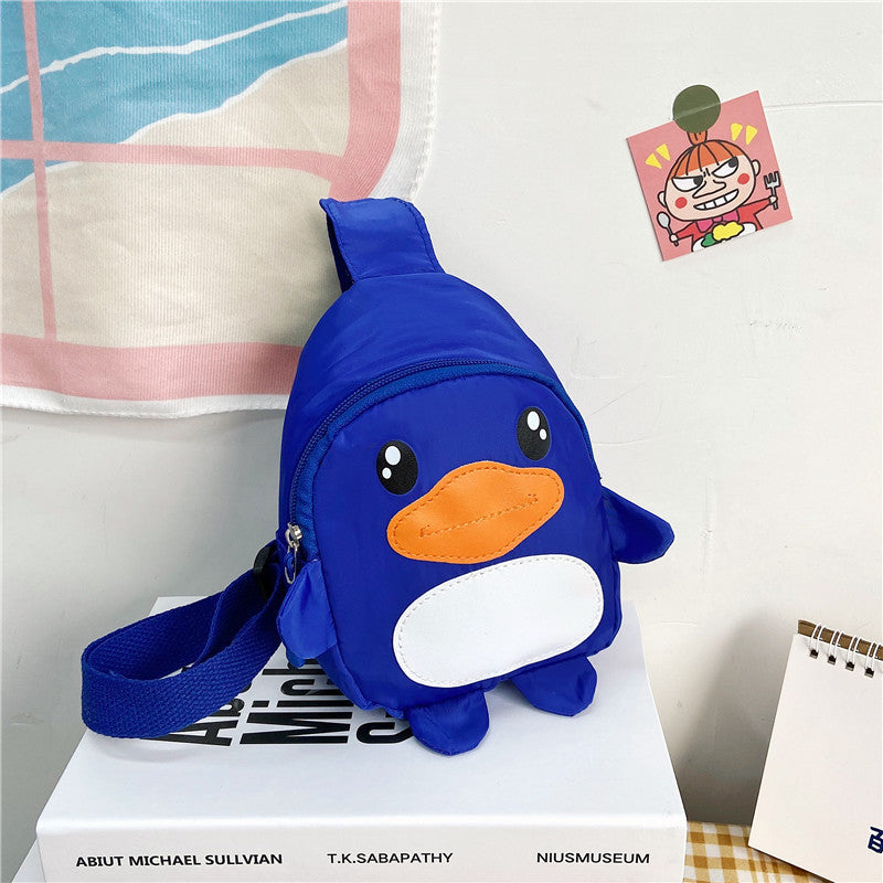 Sacs à bandoulière pour enfants, glamour et tendance, motif petit canard de dessin animé