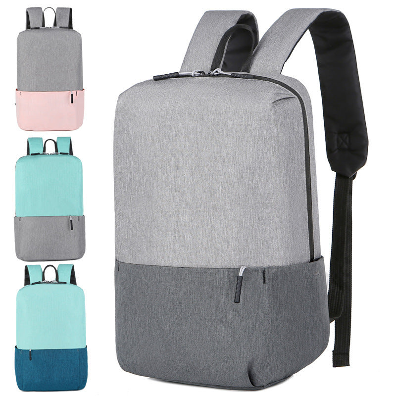 Sacs d'école imperméables de petite taille pour femmes et hommes et de couleurs contrastées pour élèves du primaire