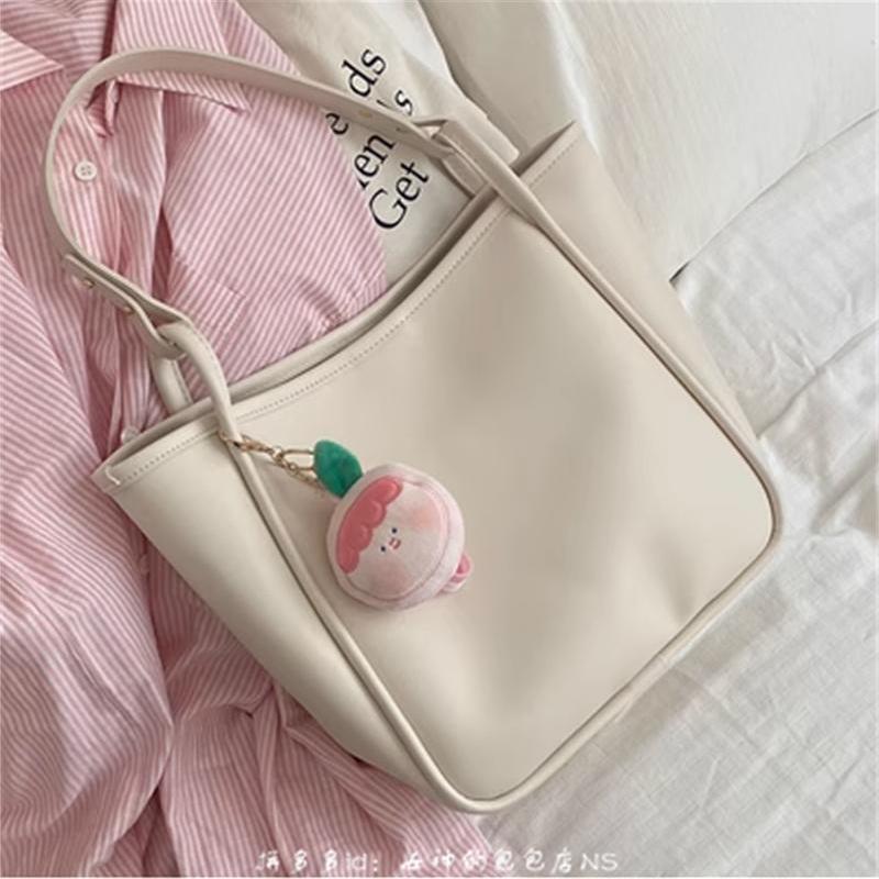 Class Large Capacity Female Trendy Pink Portable Shoulder Bags