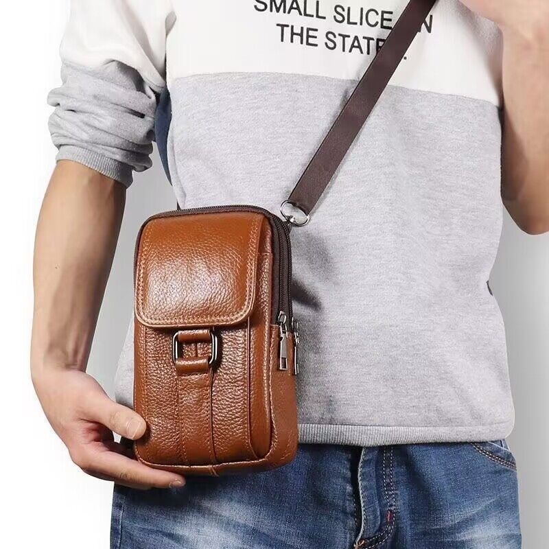 Versatile Creative Mobile Vertical Wearable Work Men's Waist Packs