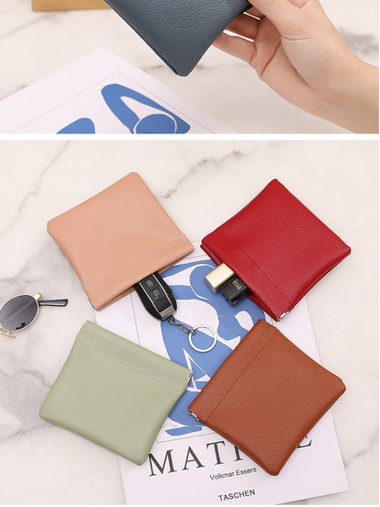 Automatic Closed Shrapnel Storage Pocket Portable Coin Purses