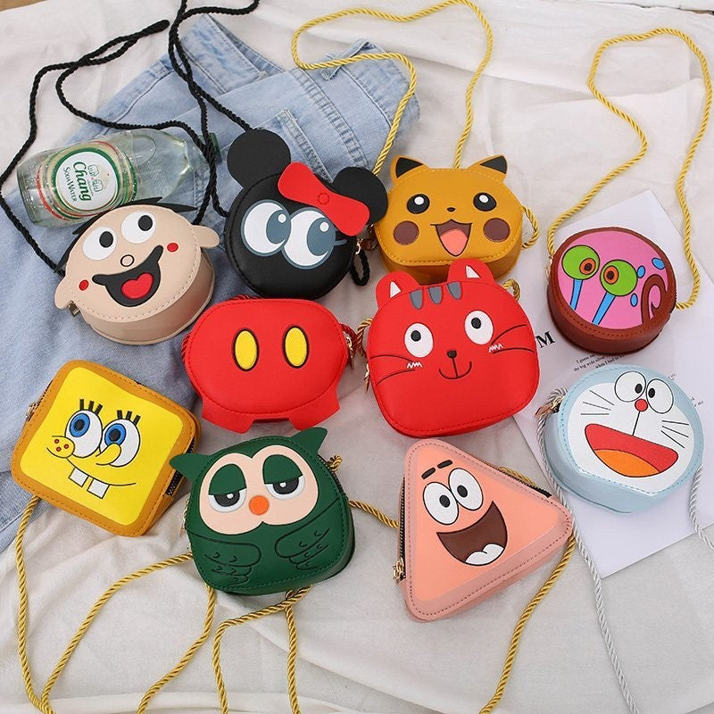 Children's Cute Cartoon Fashion Boys Toddler Mini Children's Shoulder Bags