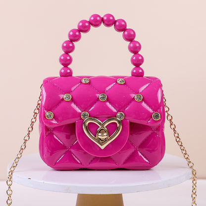 Candy Color One Mini Chain Pearl Bags