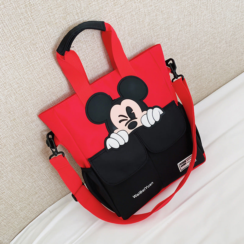 Sacs à main polyvalents pour enfants avec dessin animé mignon Mickey