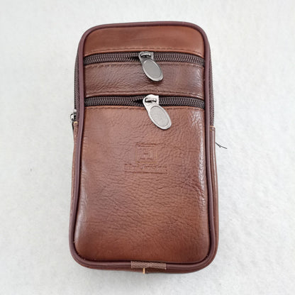 Men's Cattle Leather Mobile Smart Sundry Bags