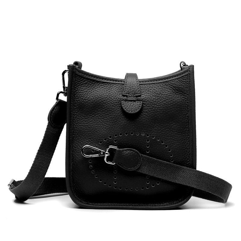 Women's Calfskin Mini Fashion Unique Hollow For Crossbody Bags