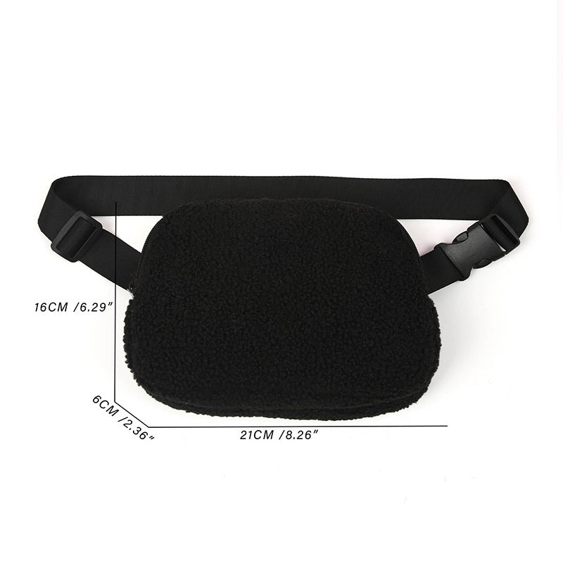 Plush Open Lightweight Portable Versatile Exercise Waist Packs