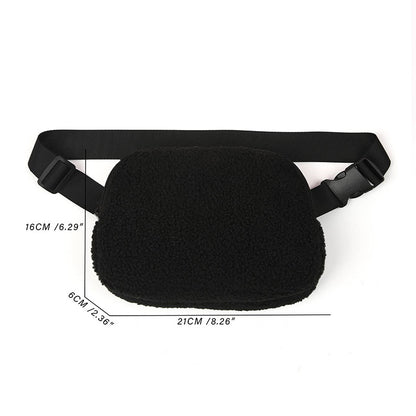 Plush Open Lightweight Portable Versatile Exercise Waist Packs