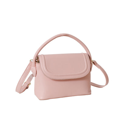 Fashionable Simple Underarm Western Style Solid Color Crossbody Bags